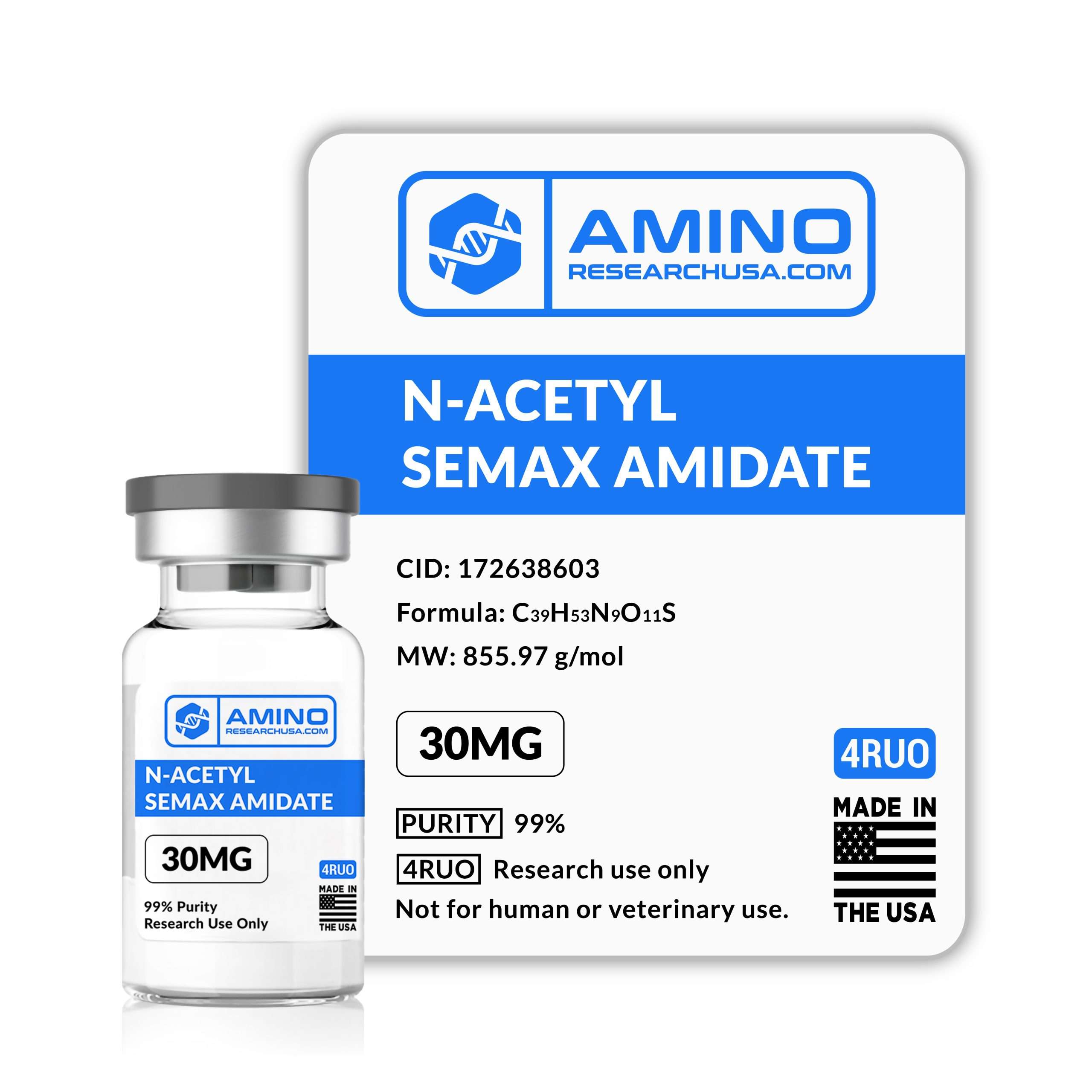 N-Acetyl Semax Amidate