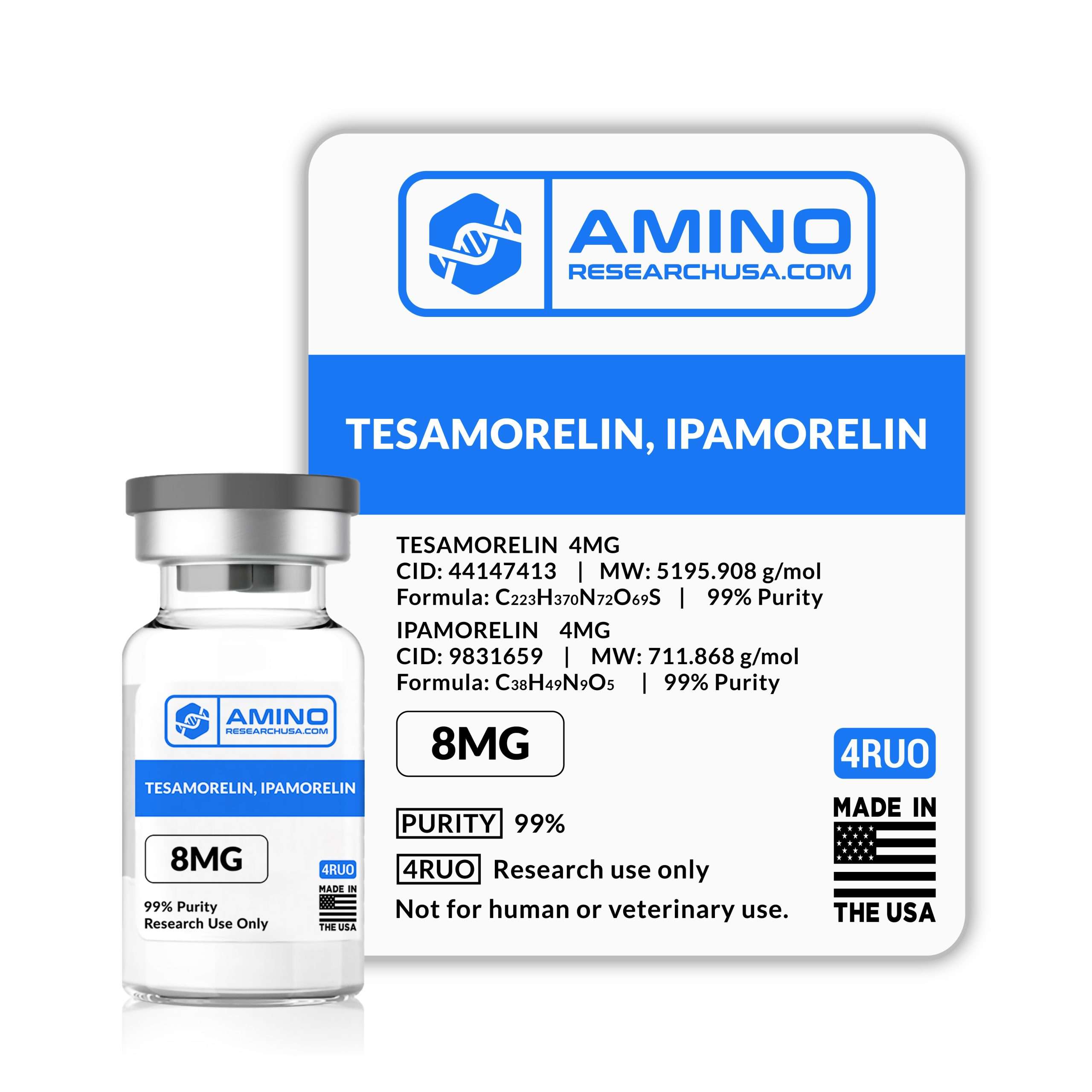 Tesamorelin, Ipamorelin